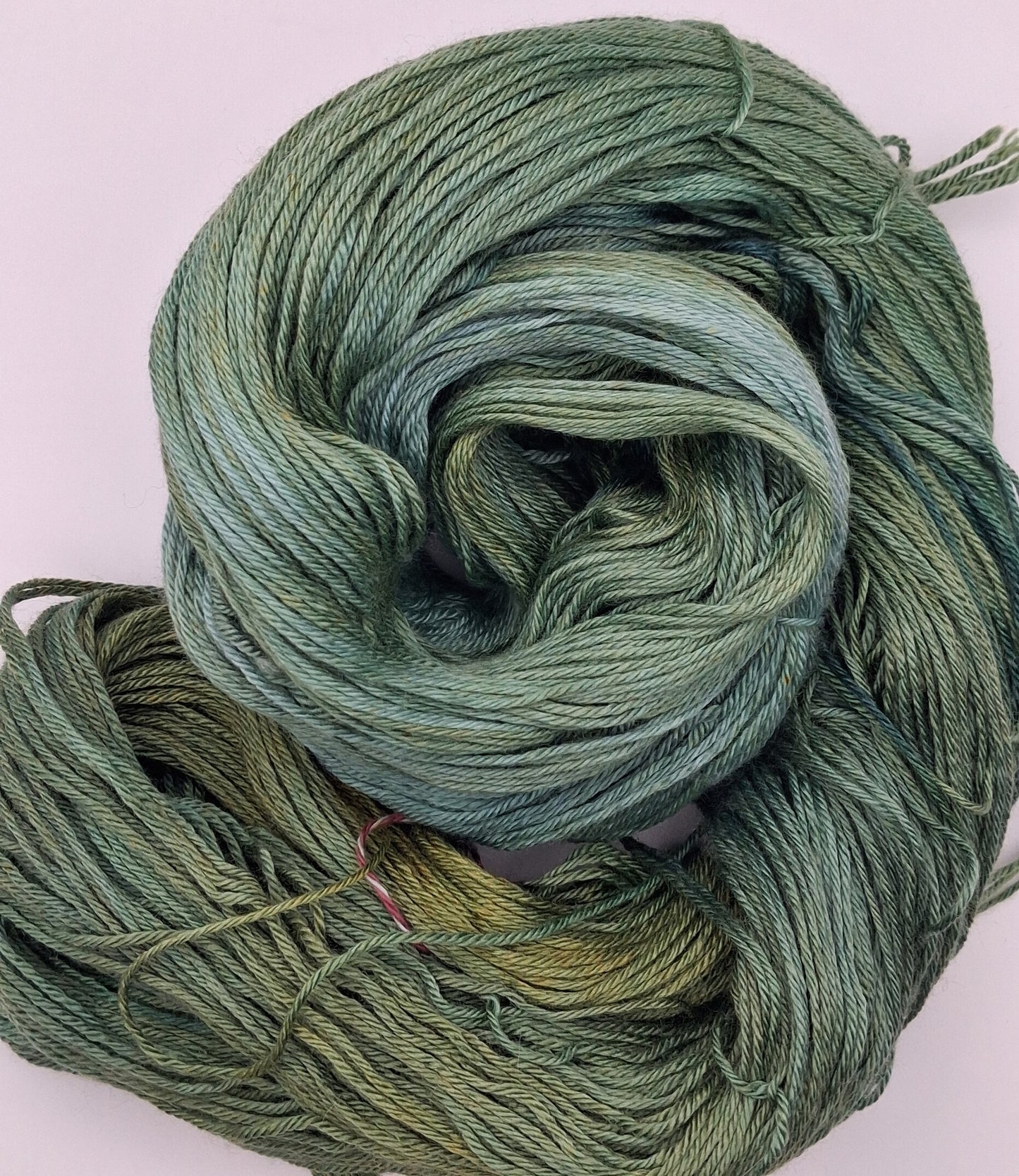 "Cypress" - 100G Merino/Silk hand dyed Yarn 4 Ply