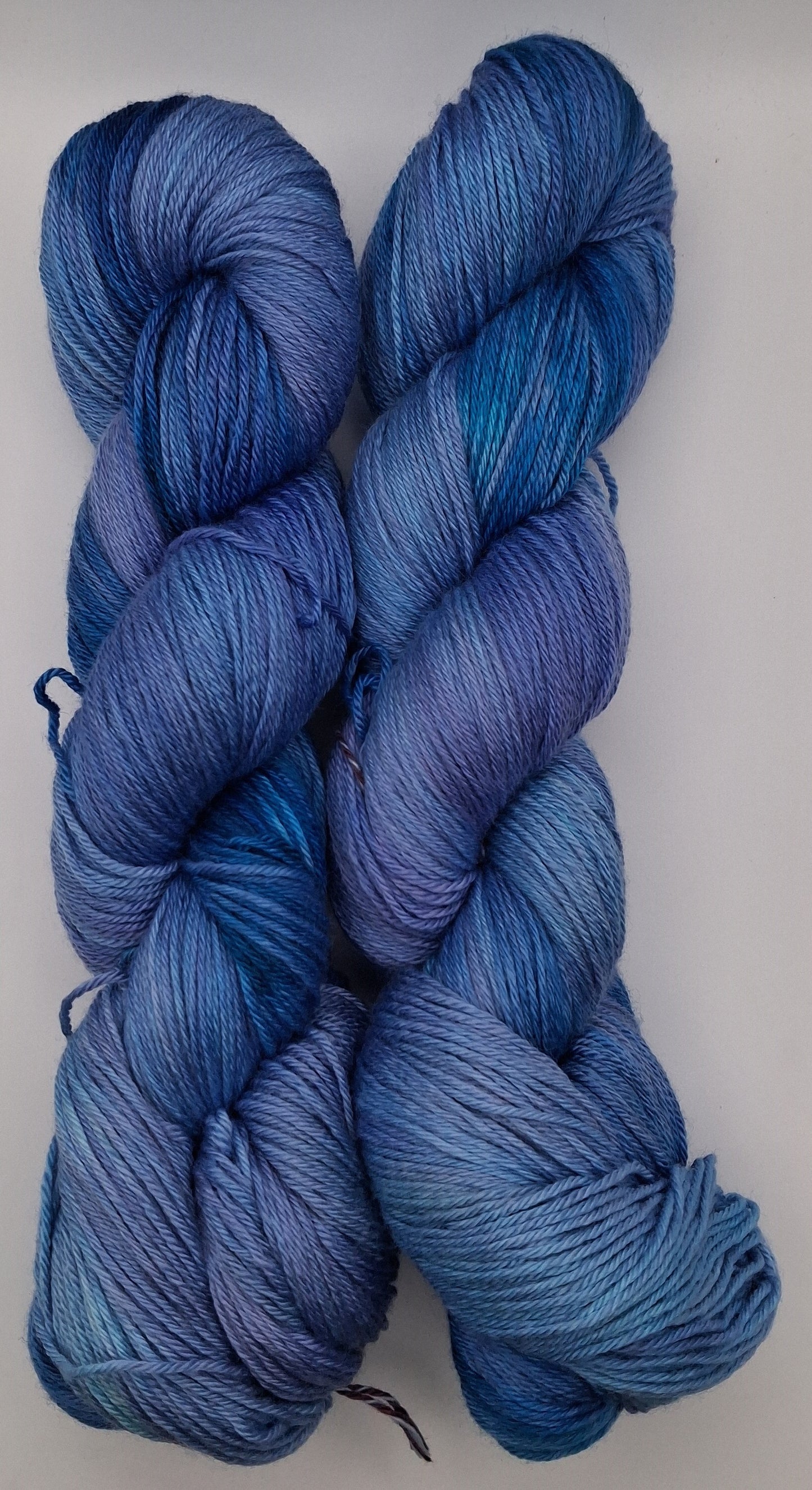 "Periwinkle" - 100G Merino/Silk hand dyed Yarn 4 Ply