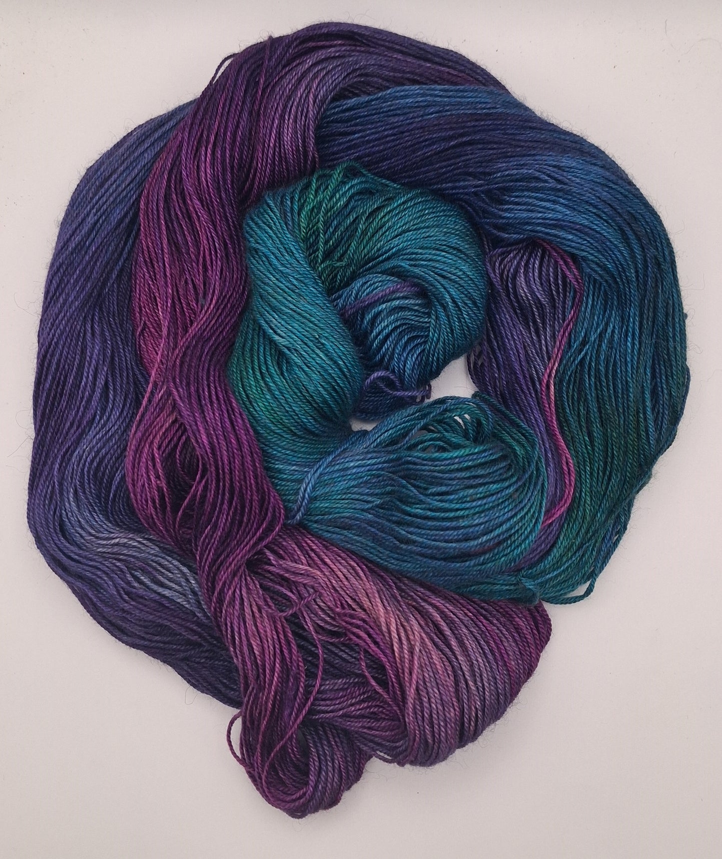 "Dragonfly" - 100G Merino/Silk/Yak hand dyed luxury Yarn