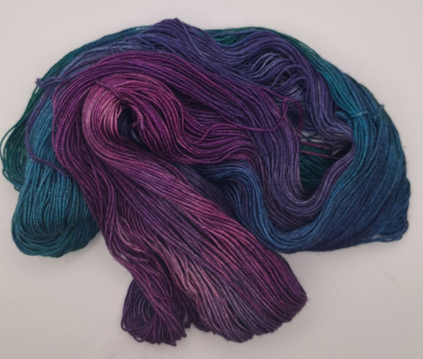 "Dragonfly" - 100G Merino/Silk/Yak hand dyed luxury Yarn