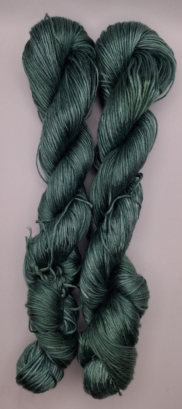 "DK-Tencel" 100G hand dyed luxury Yarn (Greens)
