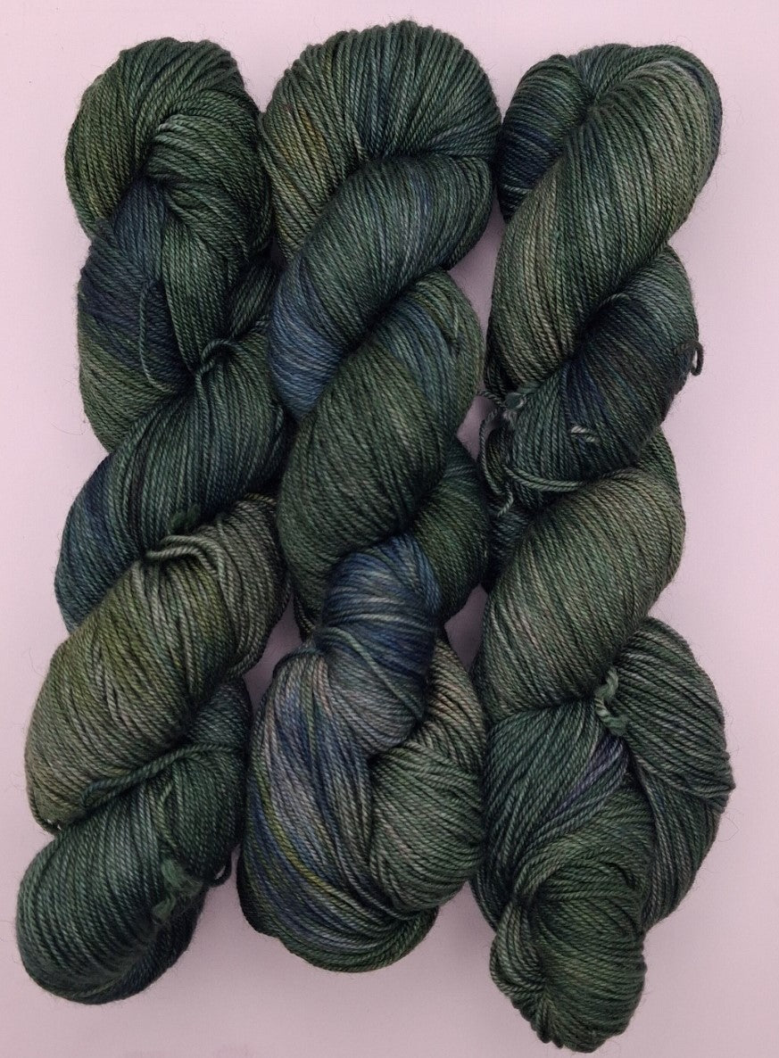 "Holloway" - 4 ply - 100G Merino/Silk/Yak hand dyed luxury Yarn