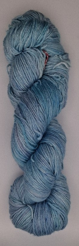 Sky Blue - 100g 4 ply Merino/Silk hand dyed Yarn
