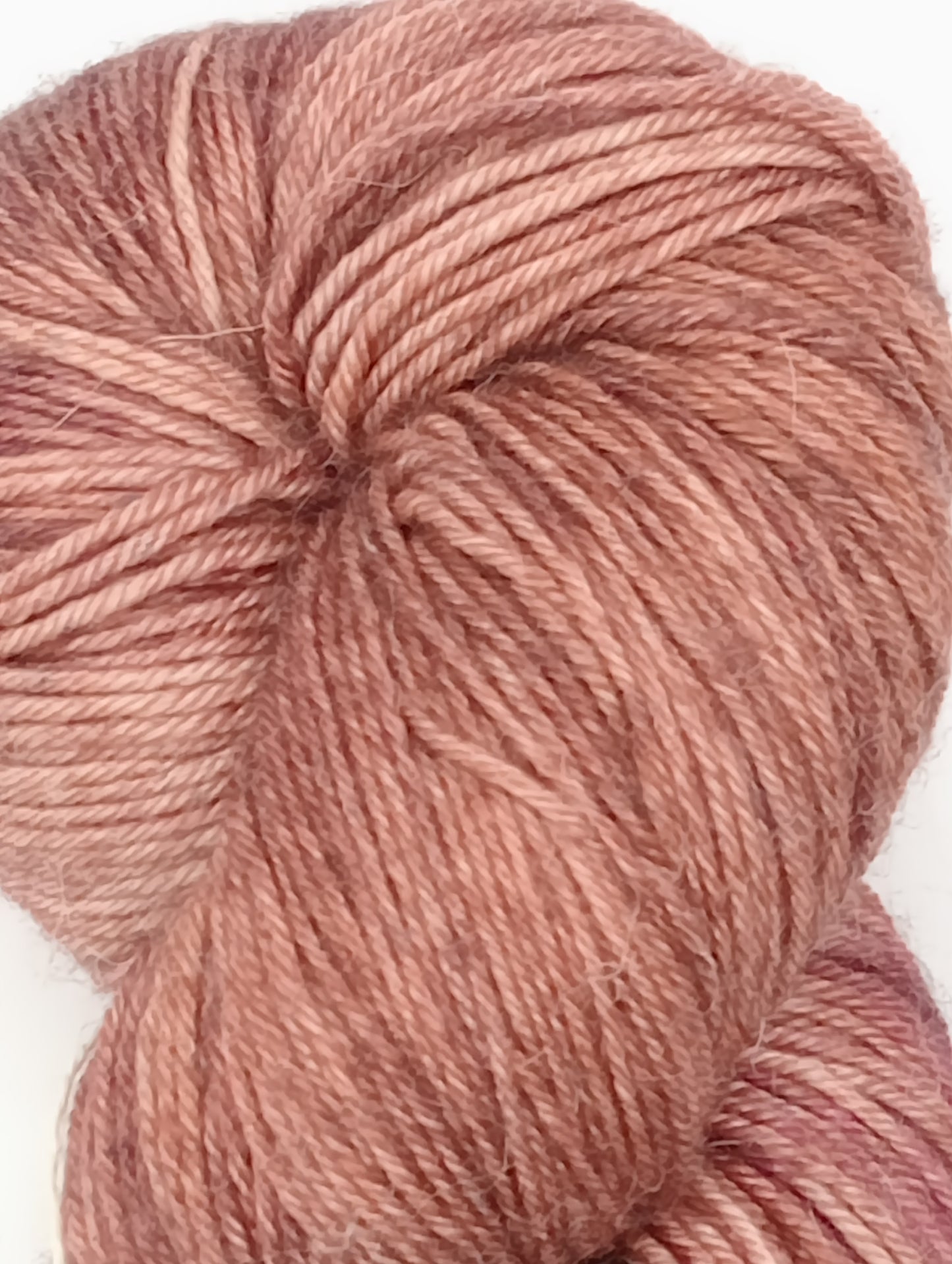 Baby Alpaca/Silk/Cashmere hand dyed Yarn 4 Ply- "Sienna Elegance"