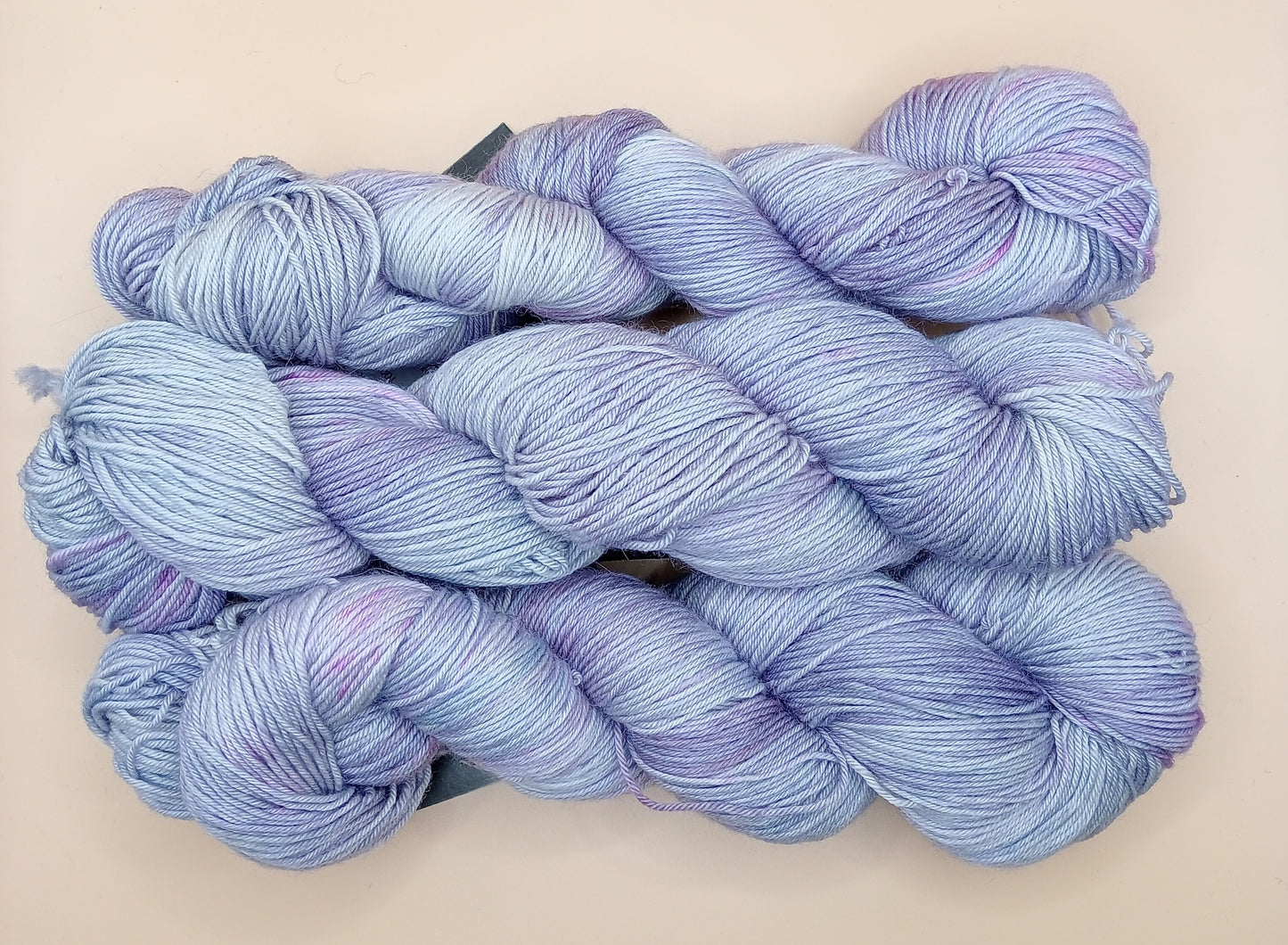 100G Merino/baby Alpaca/Silk hand dyed Yarn 4 Ply- "Lavendula"