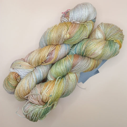 100G Merino/Silk hand dyed luxury Yarn 4 Ply- "artemesia"