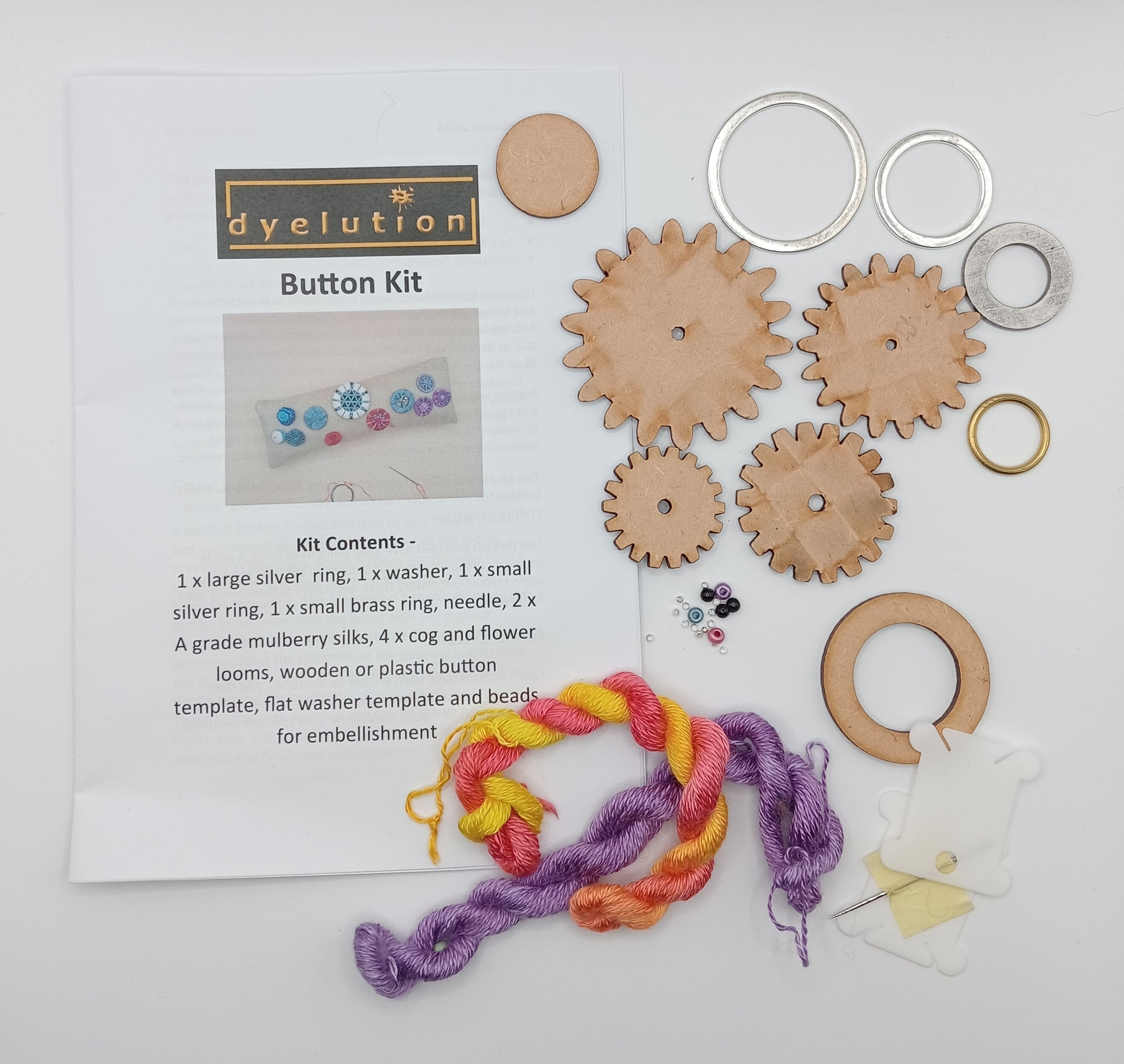 Make your own - Button Kit Sets – dyelution