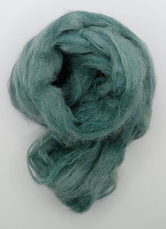 "Emerald" - Baby Suri Alpaca/Mulberry Silk