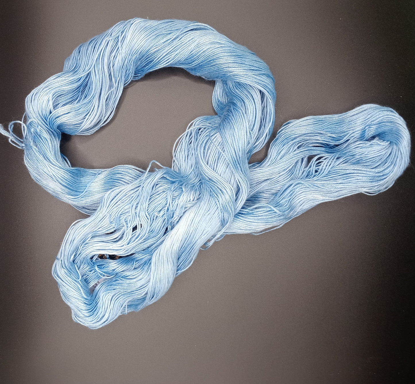 "Sky Blues" recycled cotton 4 Ply 100g