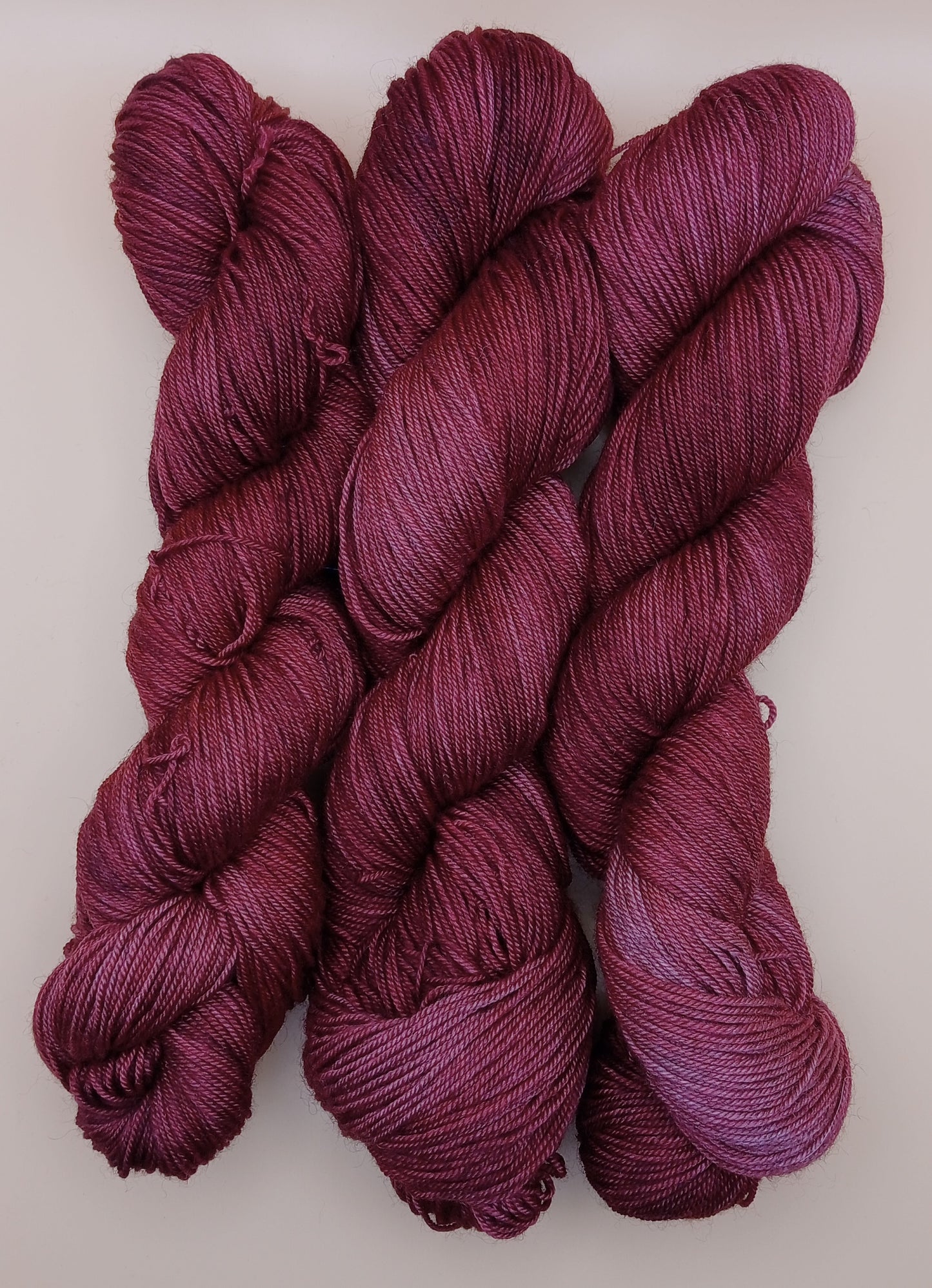 100G Merino/Silk/Yak hand dyed luxury Yarn 4 Ply- "Flora"