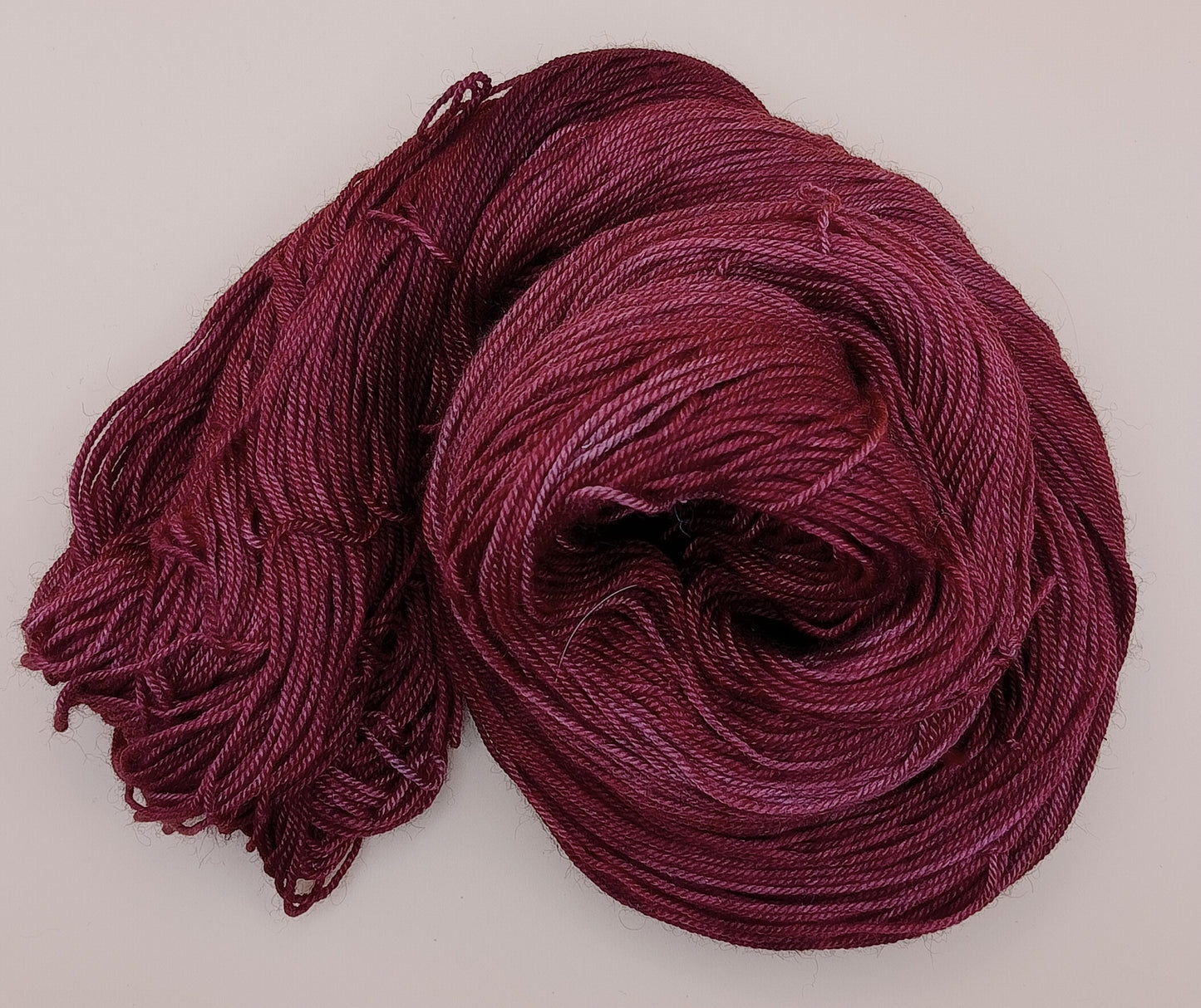 100G Merino/Silk/Yak hand dyed luxury Yarn 4 Ply- "Flora"