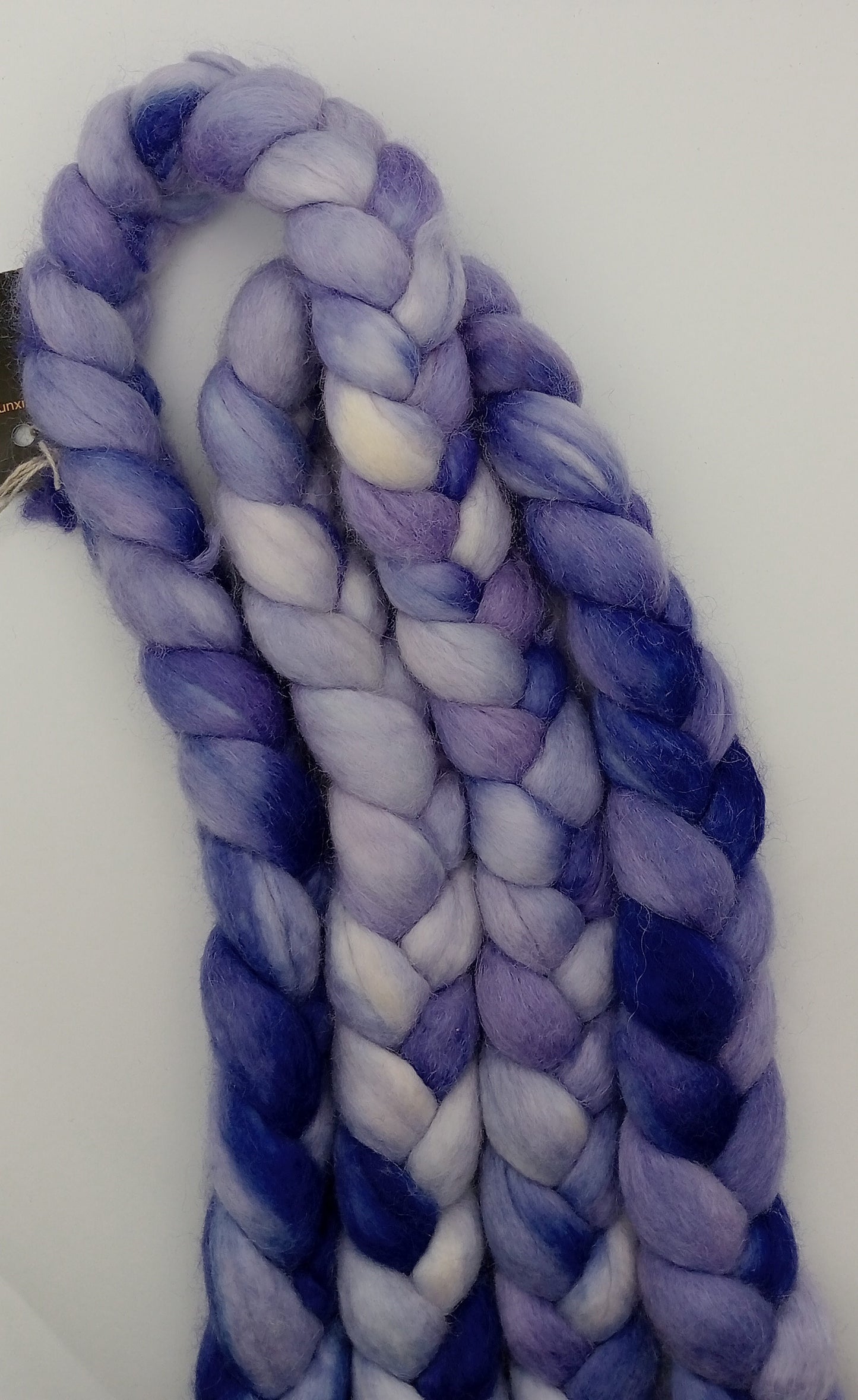 100G Hand dyed Royal baby alpaca- "Aubretia"