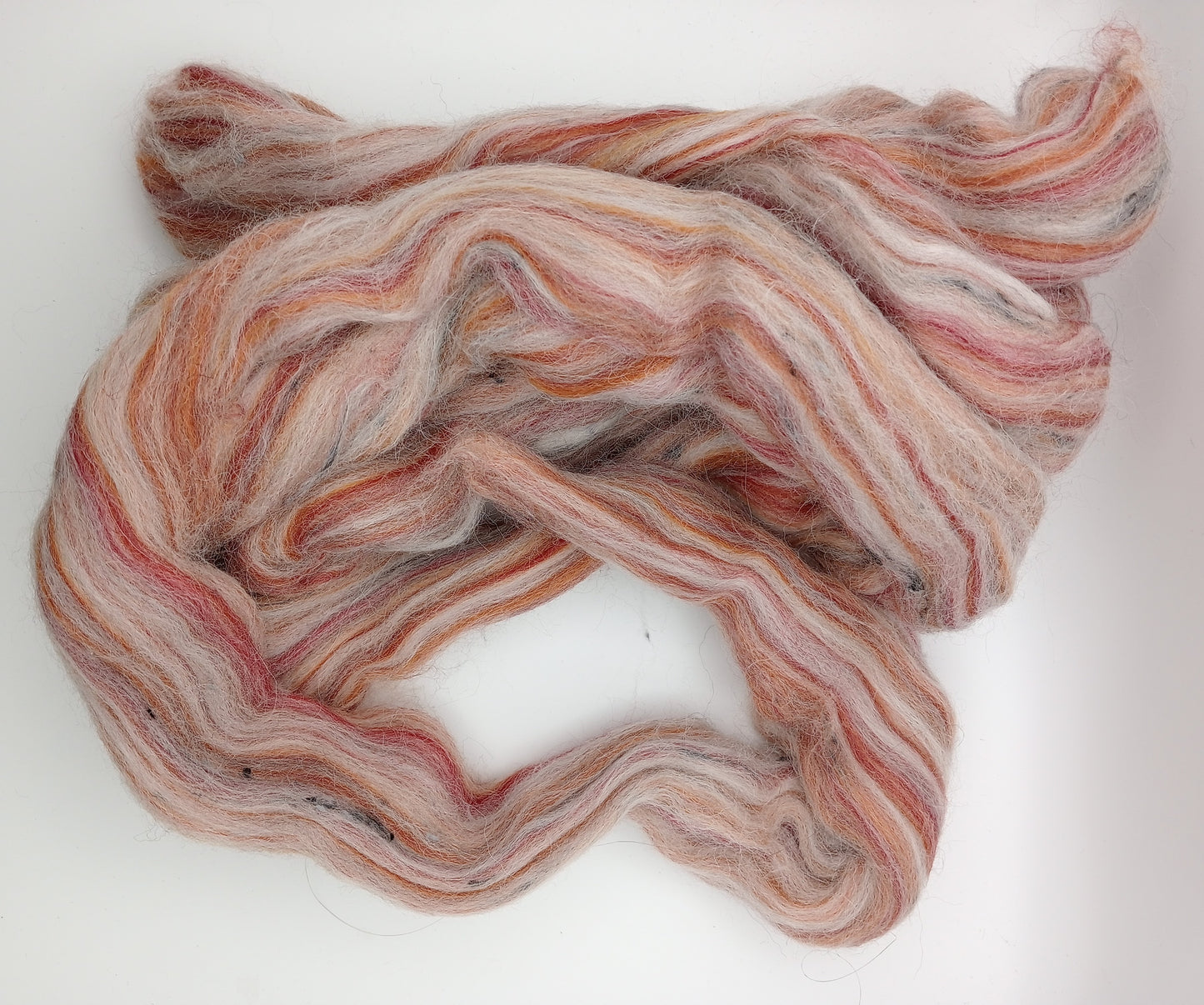 Merino/Aplaca/BFL/Wool/Viscose Nepp 100g combed top