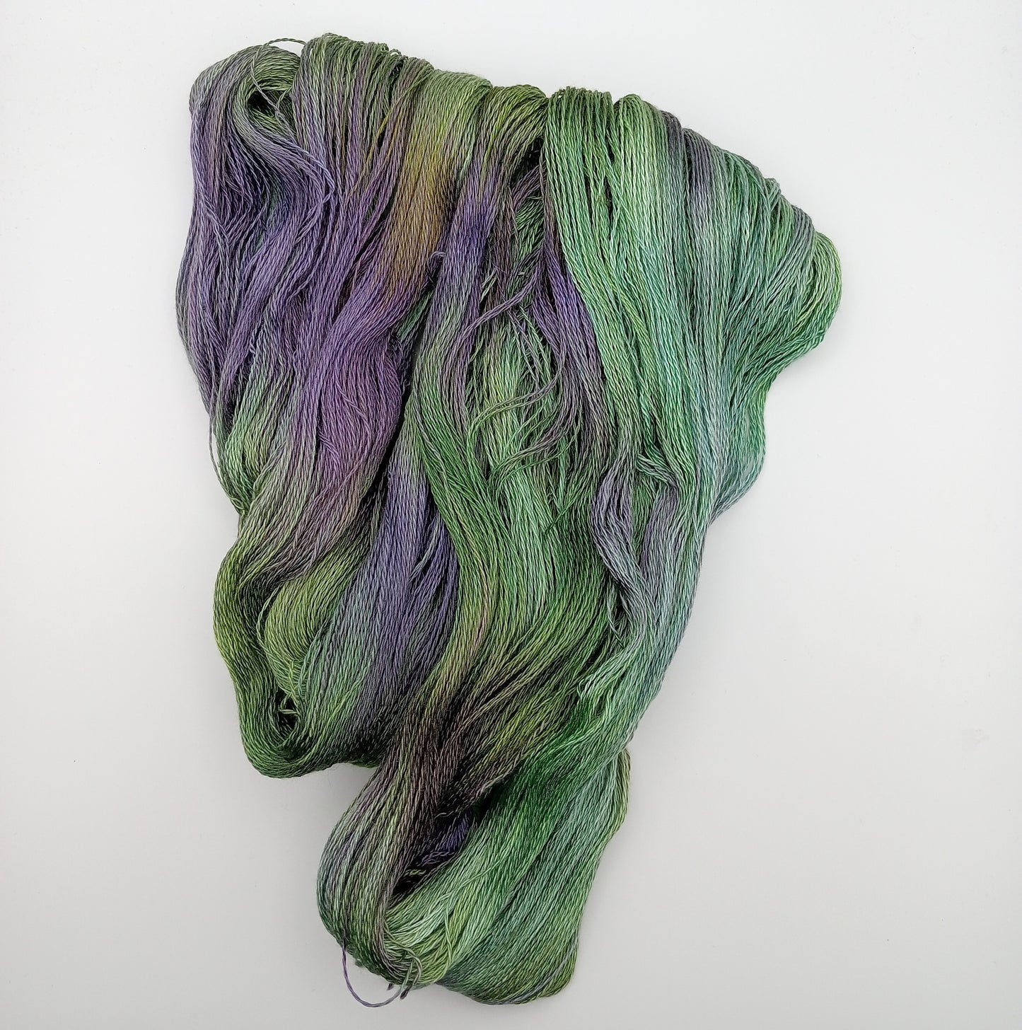 Peacock Crochet Silk Shawl - Limited Edition (yarn beads & pattern)