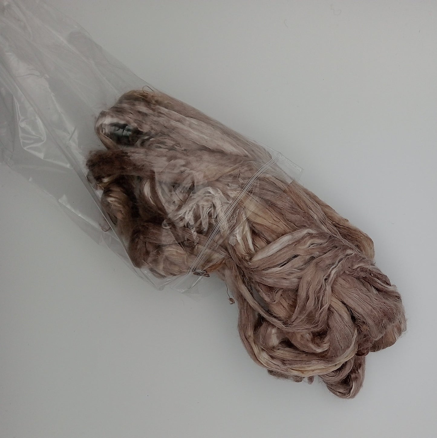 "Caramel" Hand Dyed Luxury 50G 'A' Grade Pure Mulberry Silk combed top