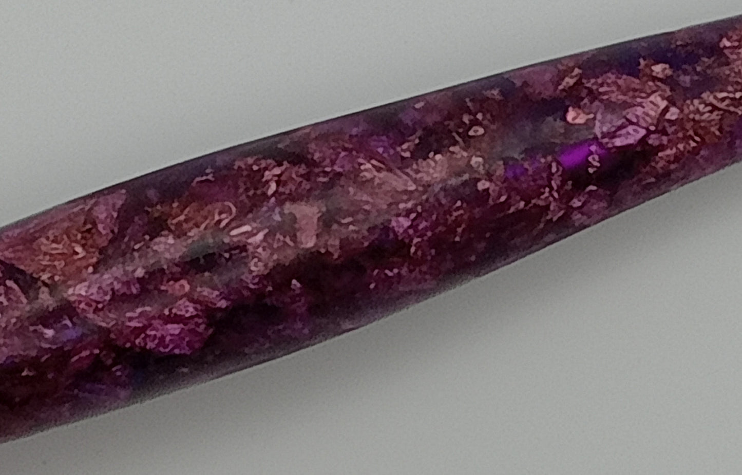 4.5 mm Ergonomic Crochet Hooks - Resin Hand Made Purple