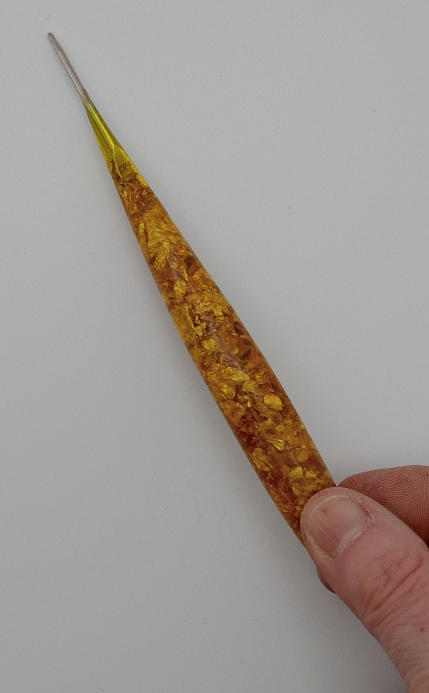 Ergonomic Crochet Hooks - Resin Hand Made