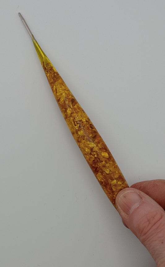 2.0mm Ergonomic Crochet Hooks - Resin Hand Made