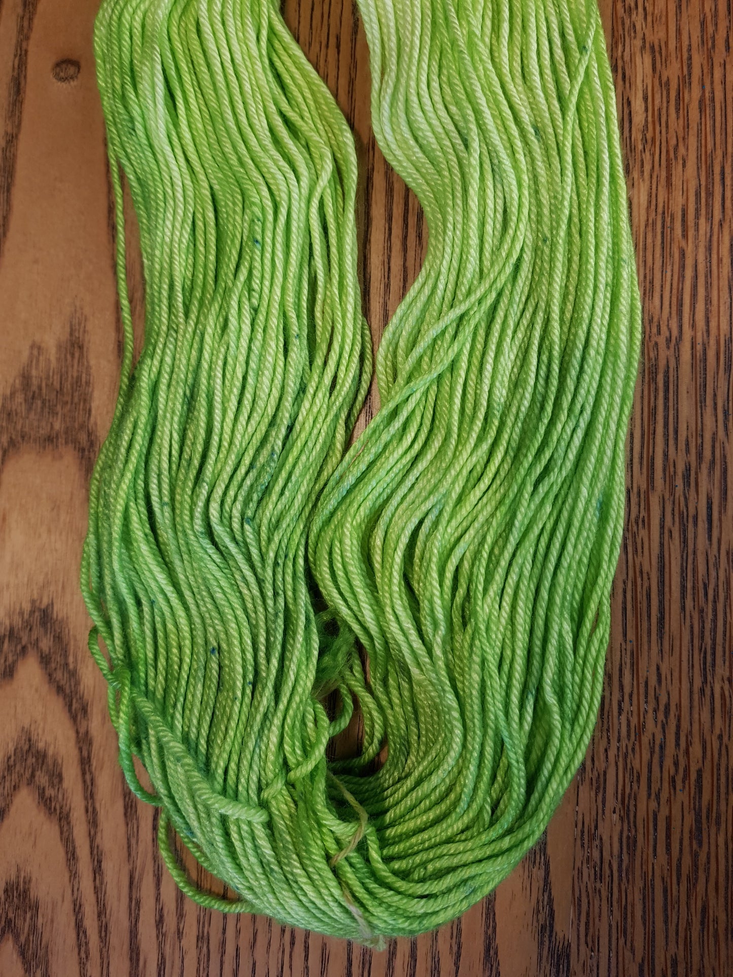 100G Merino/Silk hand dyed luxury Yarn 4 Ply- "Lemon and Lime Sorbet"