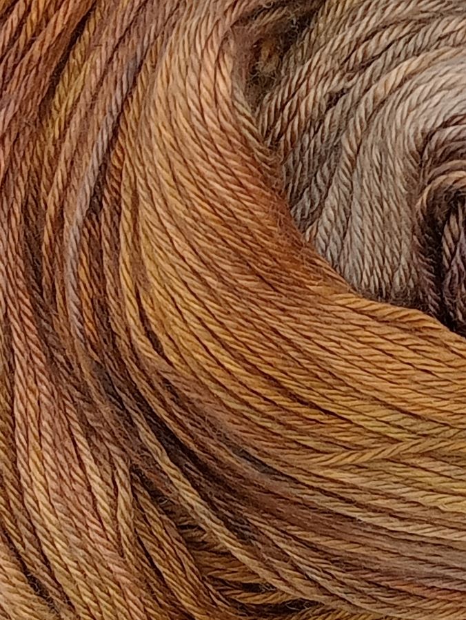 100G Merino/Silk hand dyed luxury Yarn 4 Ply- "Opulence"
