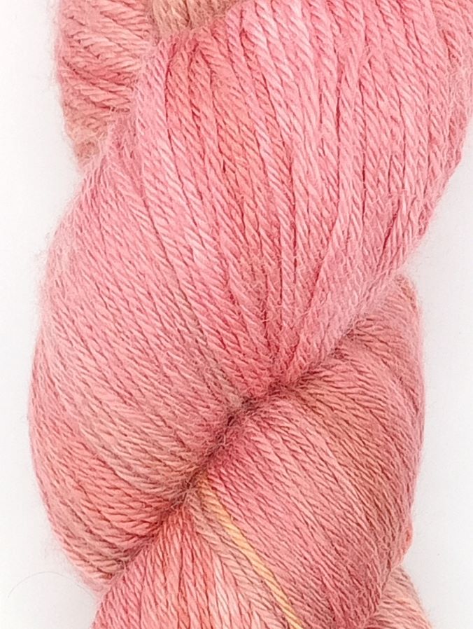 100G Merino/Silk hand dyed luxury Yarn 4 Ply- "Watermelon"