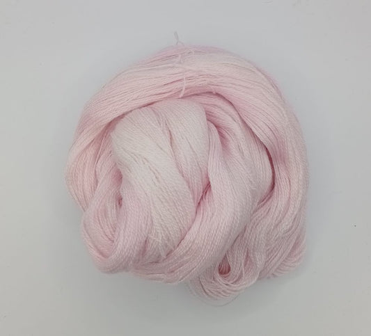 100G Merino/Tencel hand dyed luxury Lace Weight Yarn - "water lily"