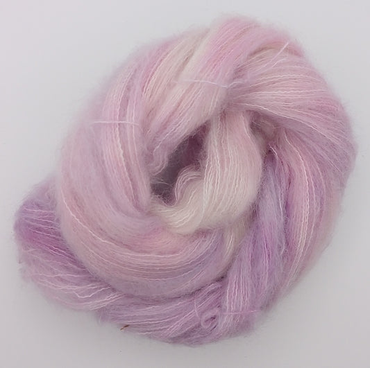"Water Lily" - Baby Suri Alpaca/Mulberry Silk